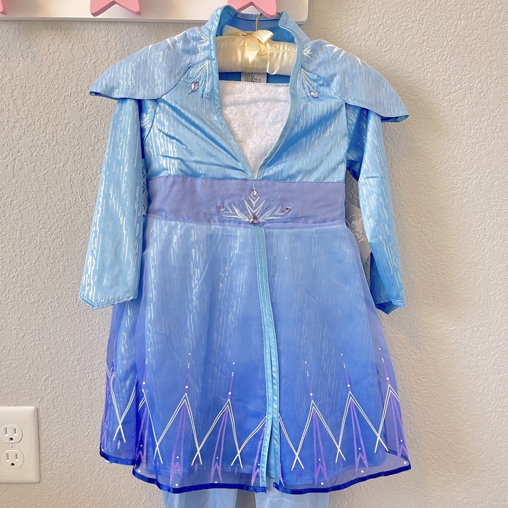 Disney Blue and Purple Elsa Princess Costume